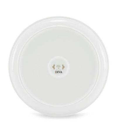 Porcelain Hand-Decorated Fruit Bowl, 24cm Wide