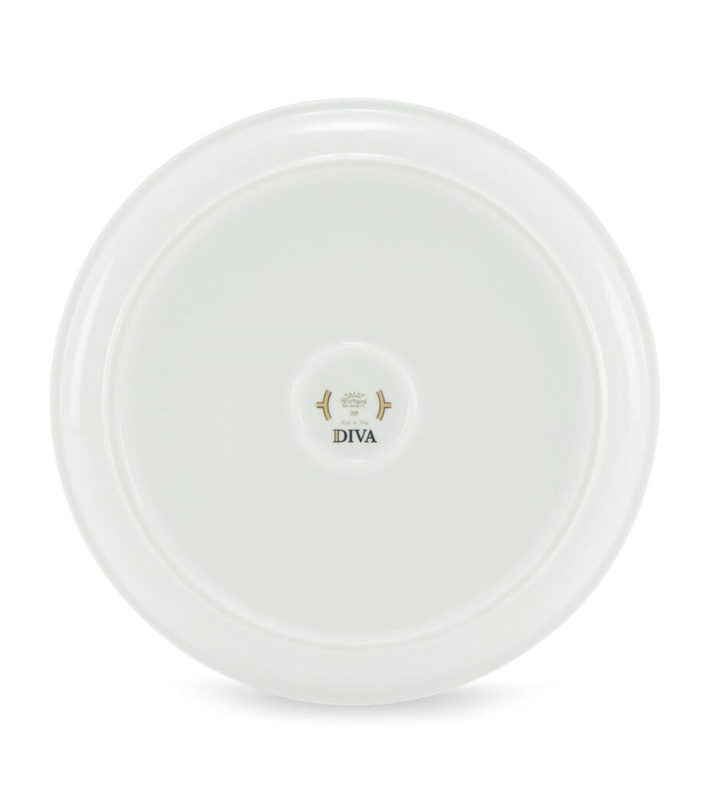 GINORI porcelain fruit bowl Verde Giallo 24cm, UK version