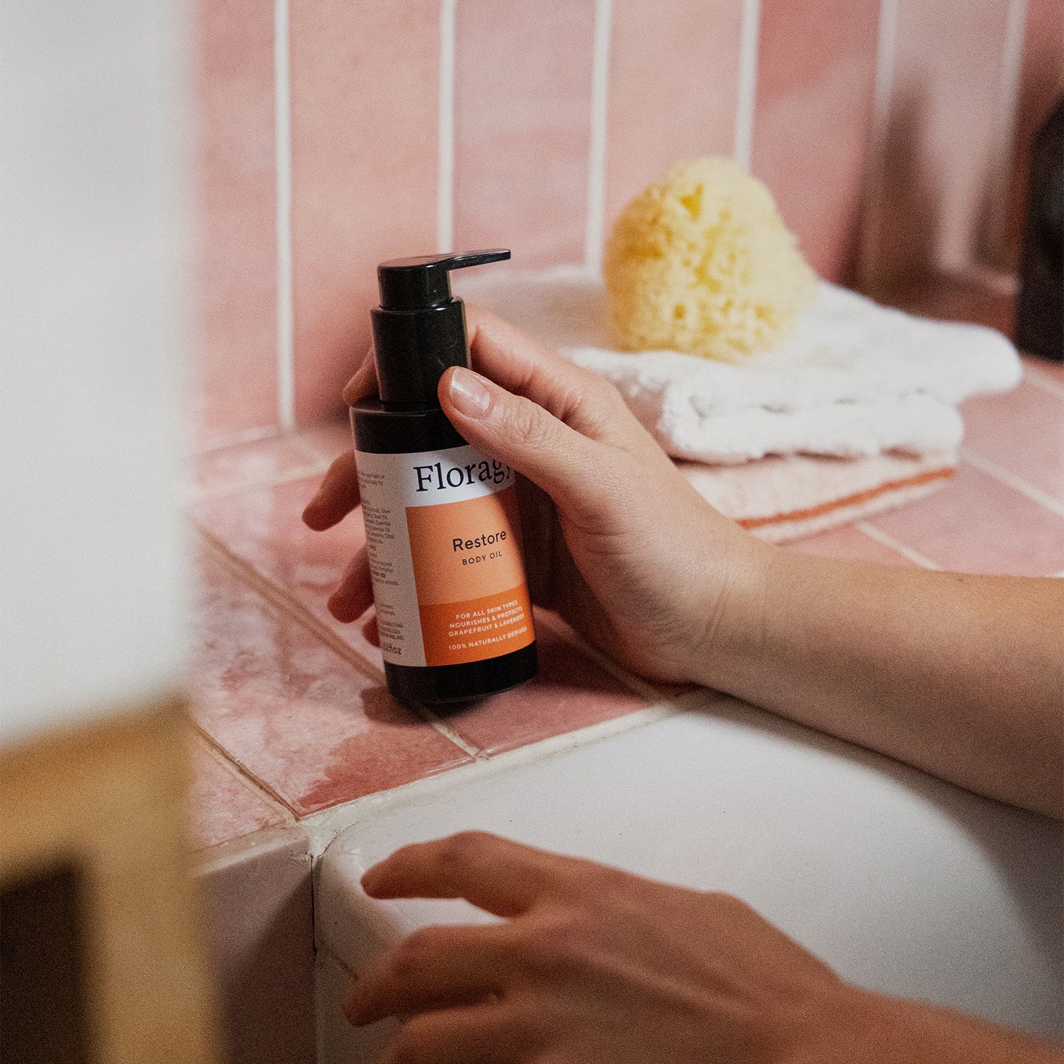 Restore body oil grapefruit lavender 100ml, UK version