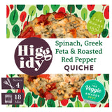 Higgidy Feta & Roasted Red Pepper Quiche GOODS ASDA   