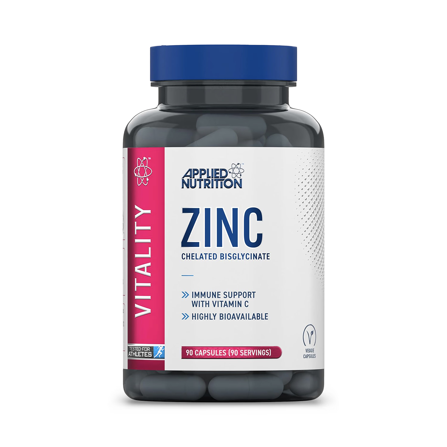 Applied Nutrition Zinc 90 capsules supplement (British brand)