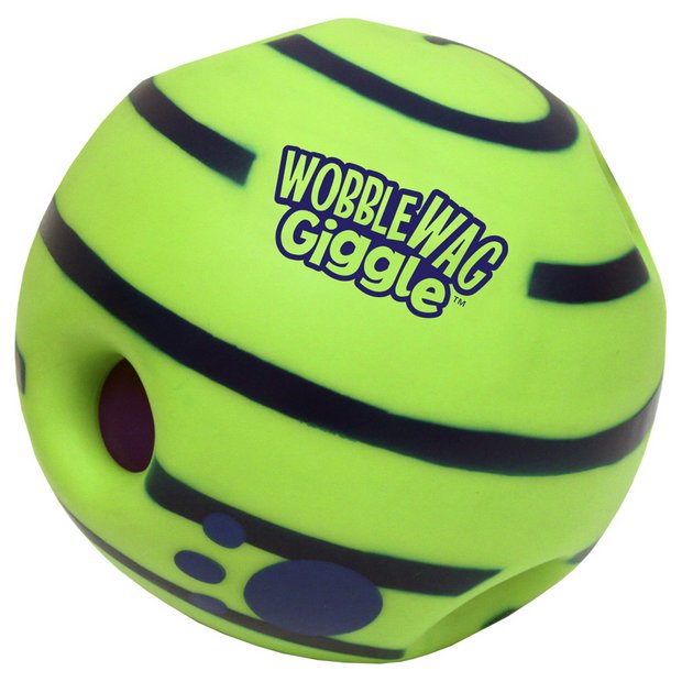 JML Wobble Wag Giggle Ball dog toy - British product