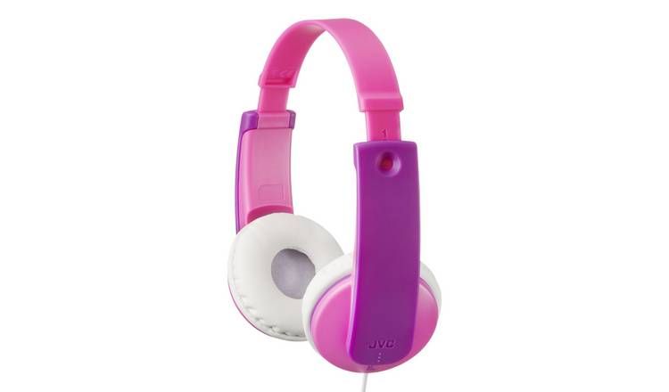 JVC HA-KD7 Tinyphones Kids Headphone - Pink / Purple GOODS Argos