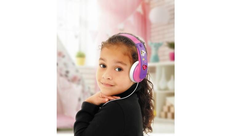 JVC HA-KD7 Tinyphones Kids Headphone - Pink / Purple