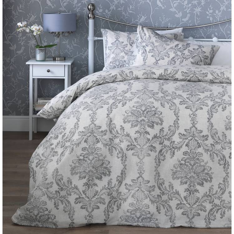 Argos Home damask bedding set single size, imported from the UK