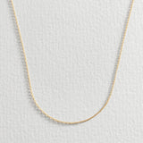 Revere 9ct gold Prince of Wales necklace chain 18 inches - British product