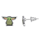 Disney Star Wars Baby Yoda pendant and studs set, UK version