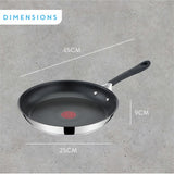 Tefal Jamie Oliver 24cm non-stick frying pan, imported from the UK