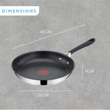 Tefal Jamie Oliver 24cm non-stick frying pan, imported from the UK