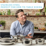Tefal Jamie Oliver 24cm non-stick frying pan, imported from the UK