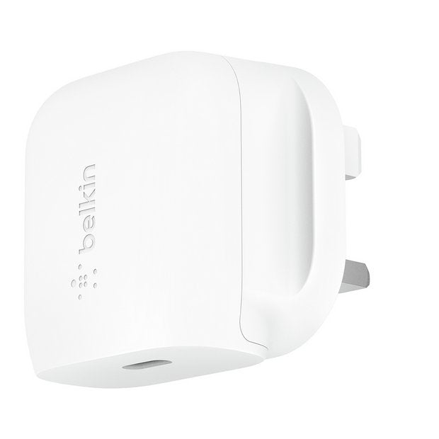 Belkin 20W USB-C wall charger (British brand)