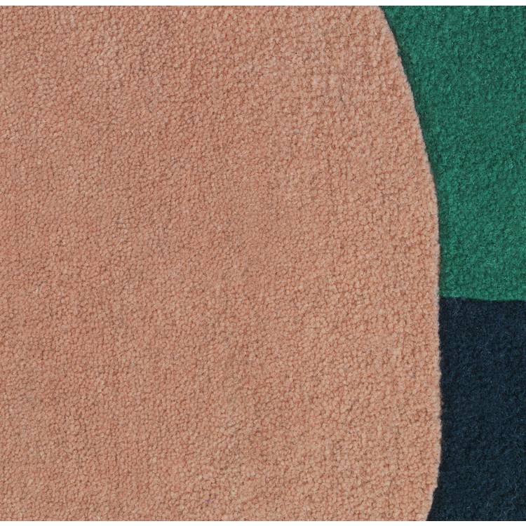 Habitat wool rug two-tone border 100x170cm, UK version