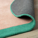 Habitat wool rug two-tone border 100x170cm, UK version