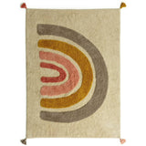 Habitat kids rainbow flatweave rug 120x170cm, UK version