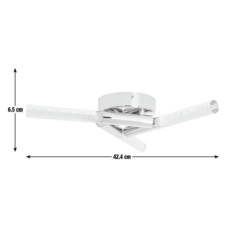 Argos Home Bubble 3 light flush ceiling light, imported from the UK
