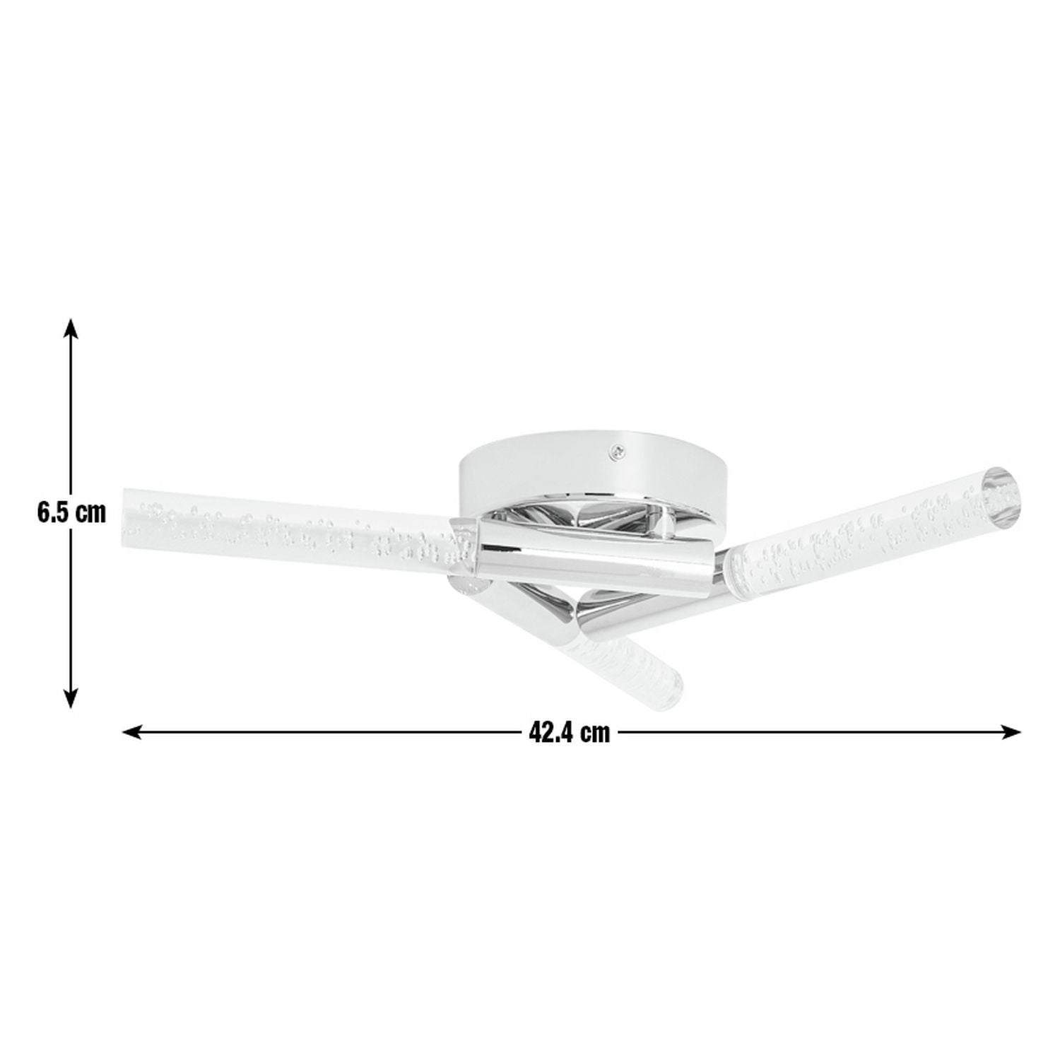 Argos Home Bubble 3 light flush ceiling light, imported from the UK