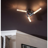 Argos Home Bubble 3 light flush ceiling light, imported from the UK