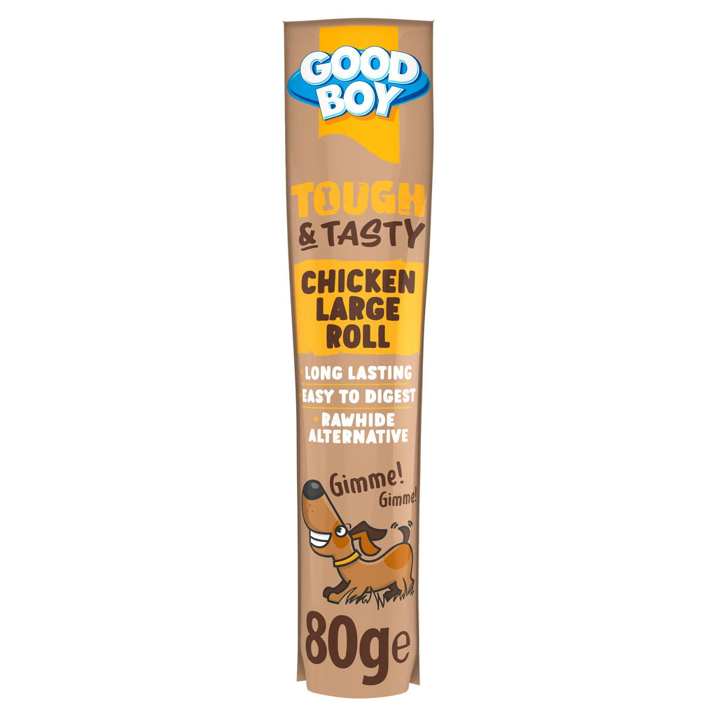 Good Boy Tough & Tasty Chicken Large Roll 80g