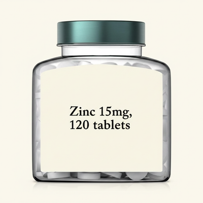 Holland & Barrett Sink 15mg Én-om-dagen tablett 120 tabletter