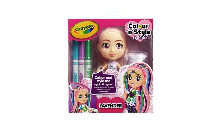 Crayola Colour 'n' Style Friends Assortment GOODS Argos