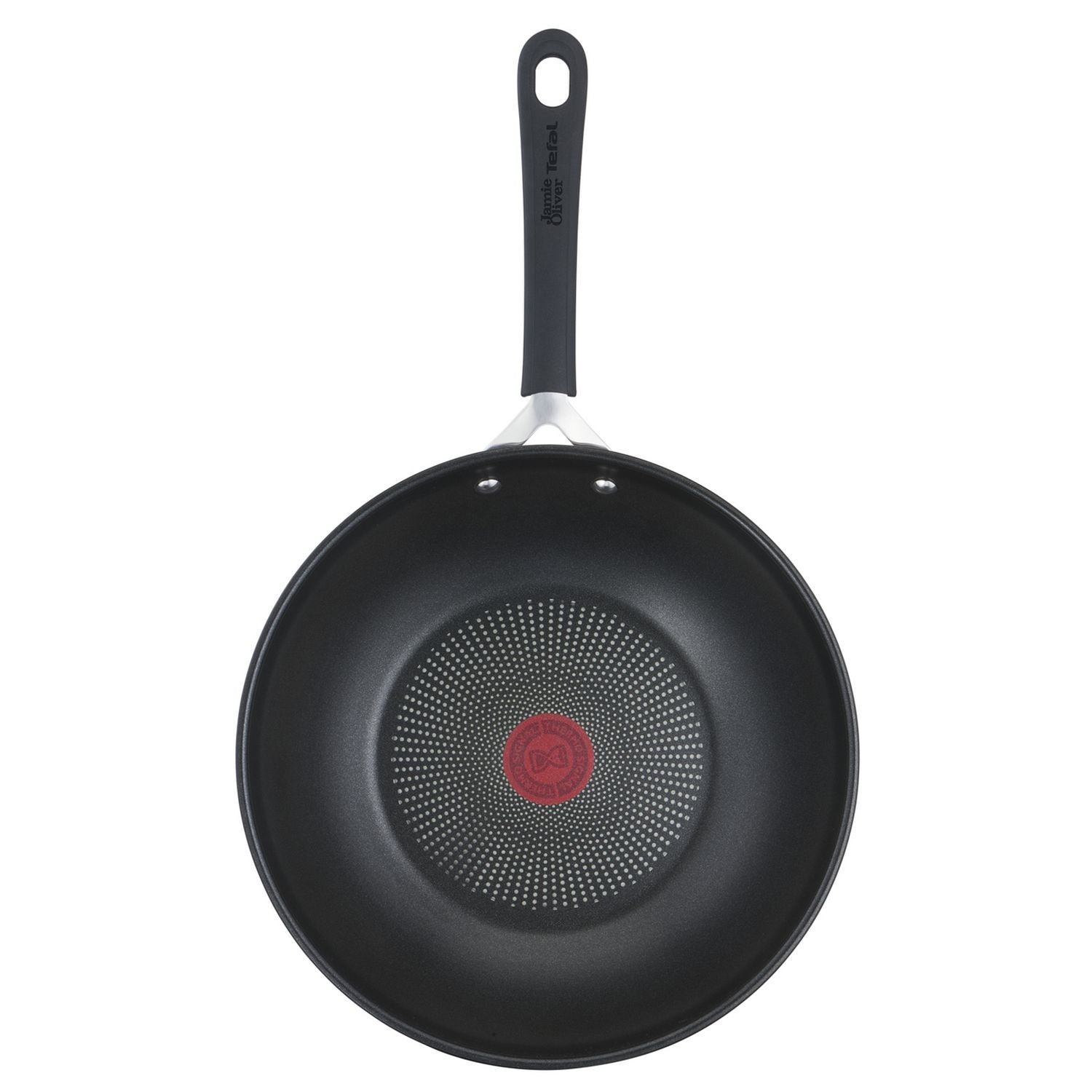 Tefal Jamie Oliver wok 28cm stainless steel (British brand)