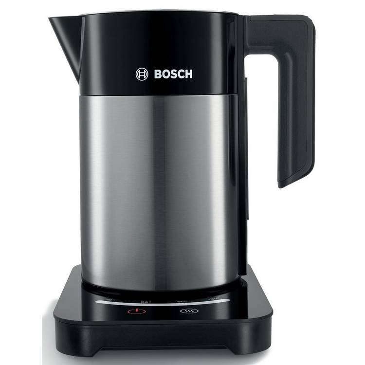 Bosch variable temperature kettle black 1.7 litre, UK version