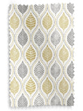 Next Lino Leaf roller blind ochre yellow - British product