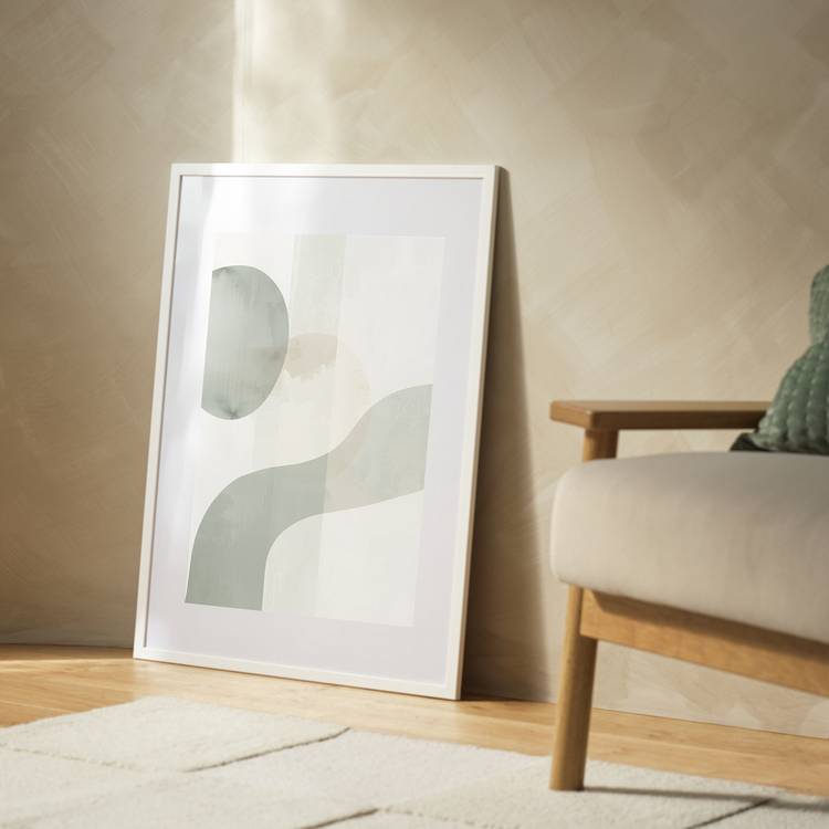 Habitat Ontario white wooden picture frame 60x80cm - British product