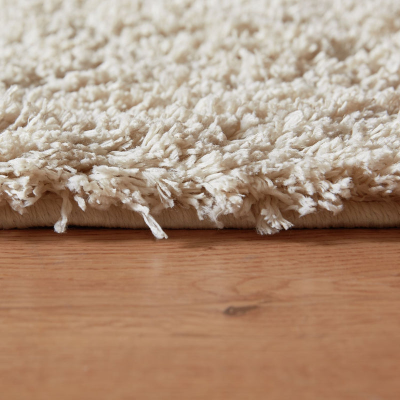 Habitat Cosy Ivory  Rug - 80x150cm