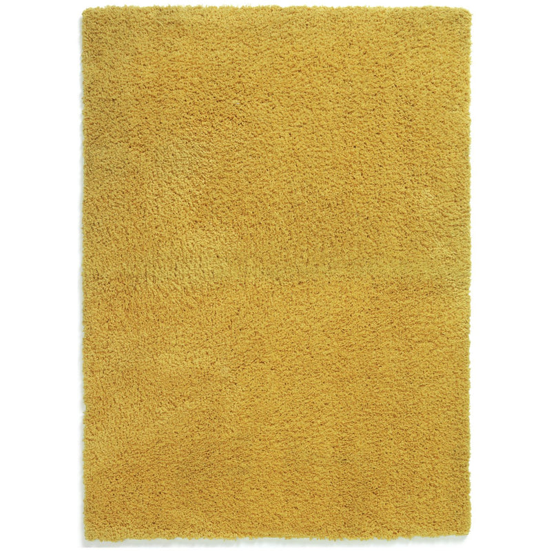 Habitat Cosy Mustard  Rug - 120x170cm
