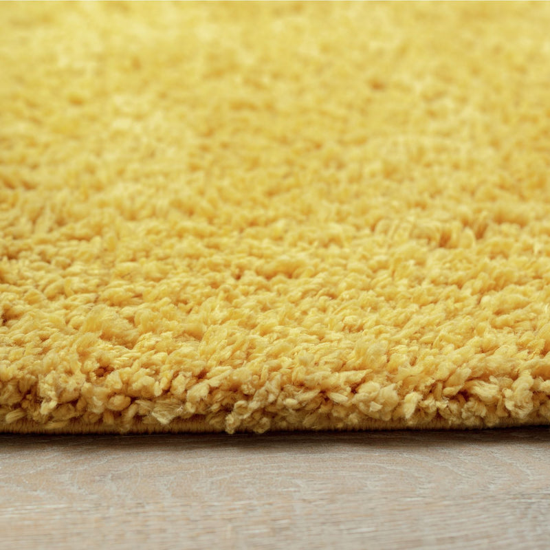 Habitat Cosy Mustard  Rug - 120x170cm