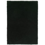 Habitat Cosy Black  Rug - 160x230cm