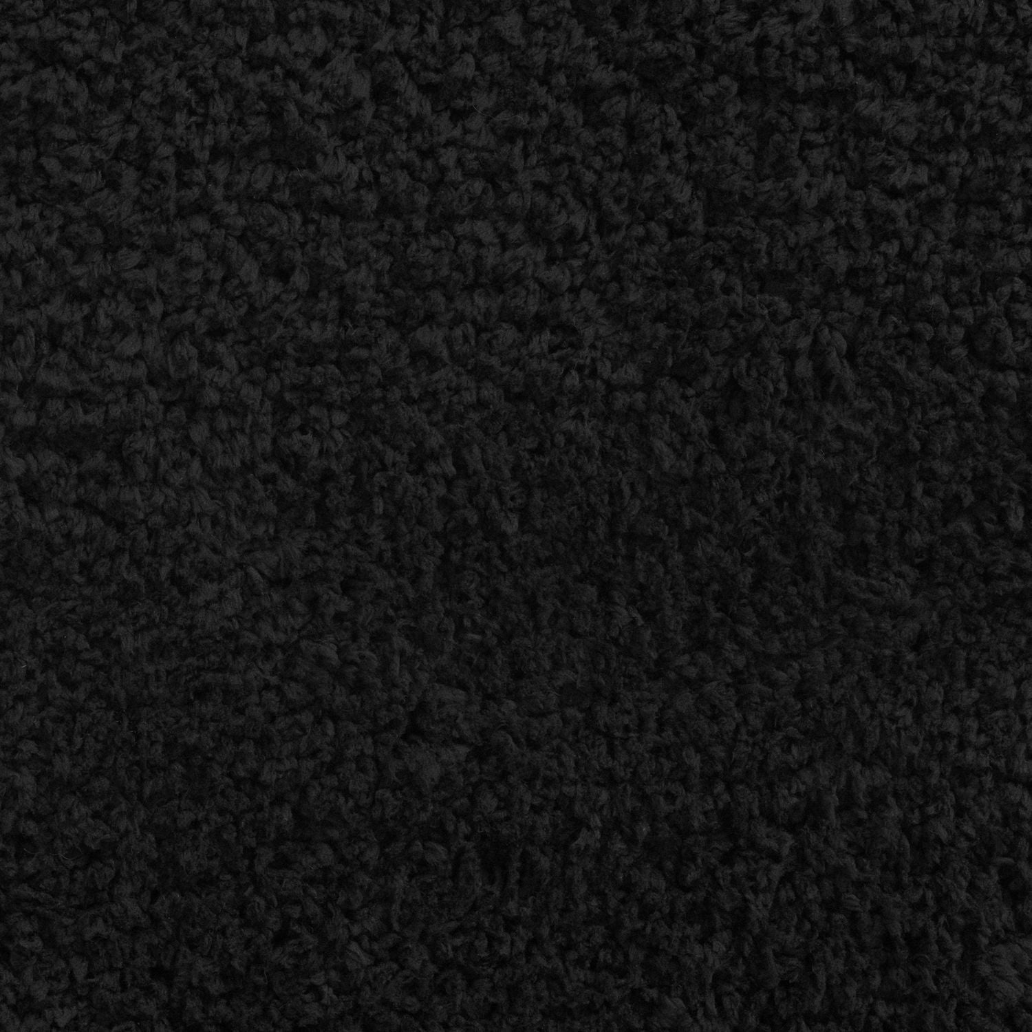 Habitat Cosy Black  Rug - 160x230cm