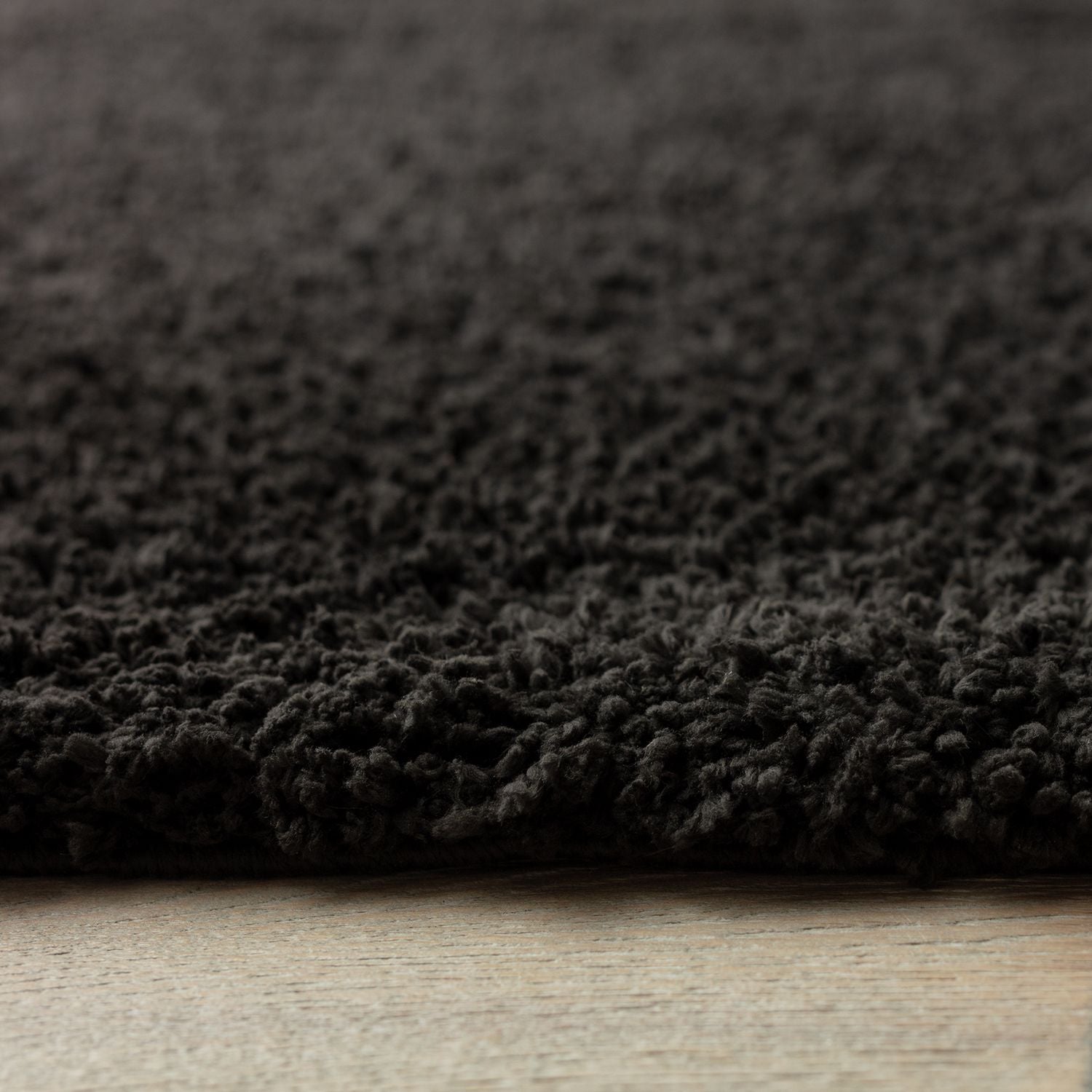 Habitat Cosy Black  Rug - 160x230cm