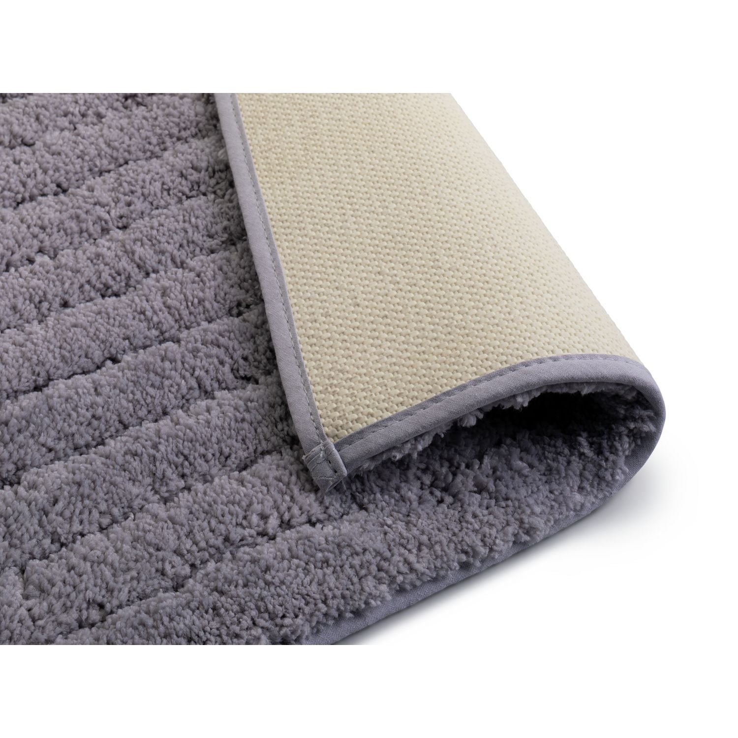 Habitat Supersoft Quick Dry Bath Mat - Silver
