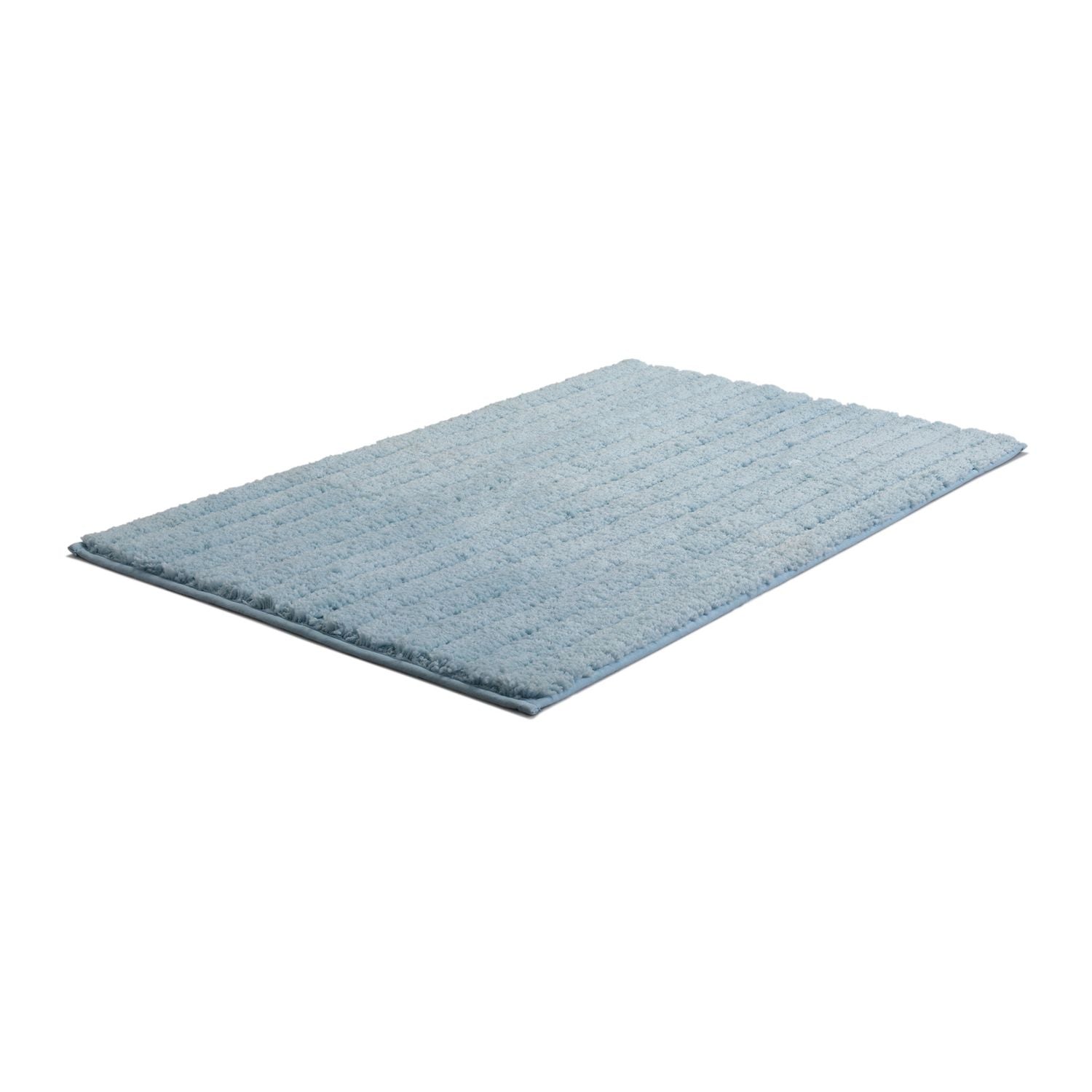 Habitat Supersoft Quick Dry Bath Mat - Coastal Blue