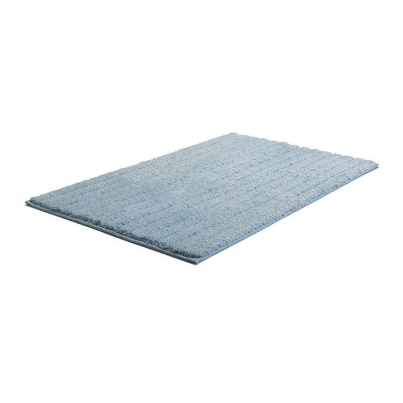 Habitat Supersoft Quick Dry Bath Mat - Coastal Blue