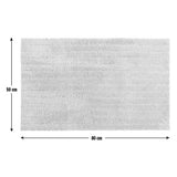Habitat bath mat dark grey 80cm x 50cm - British product