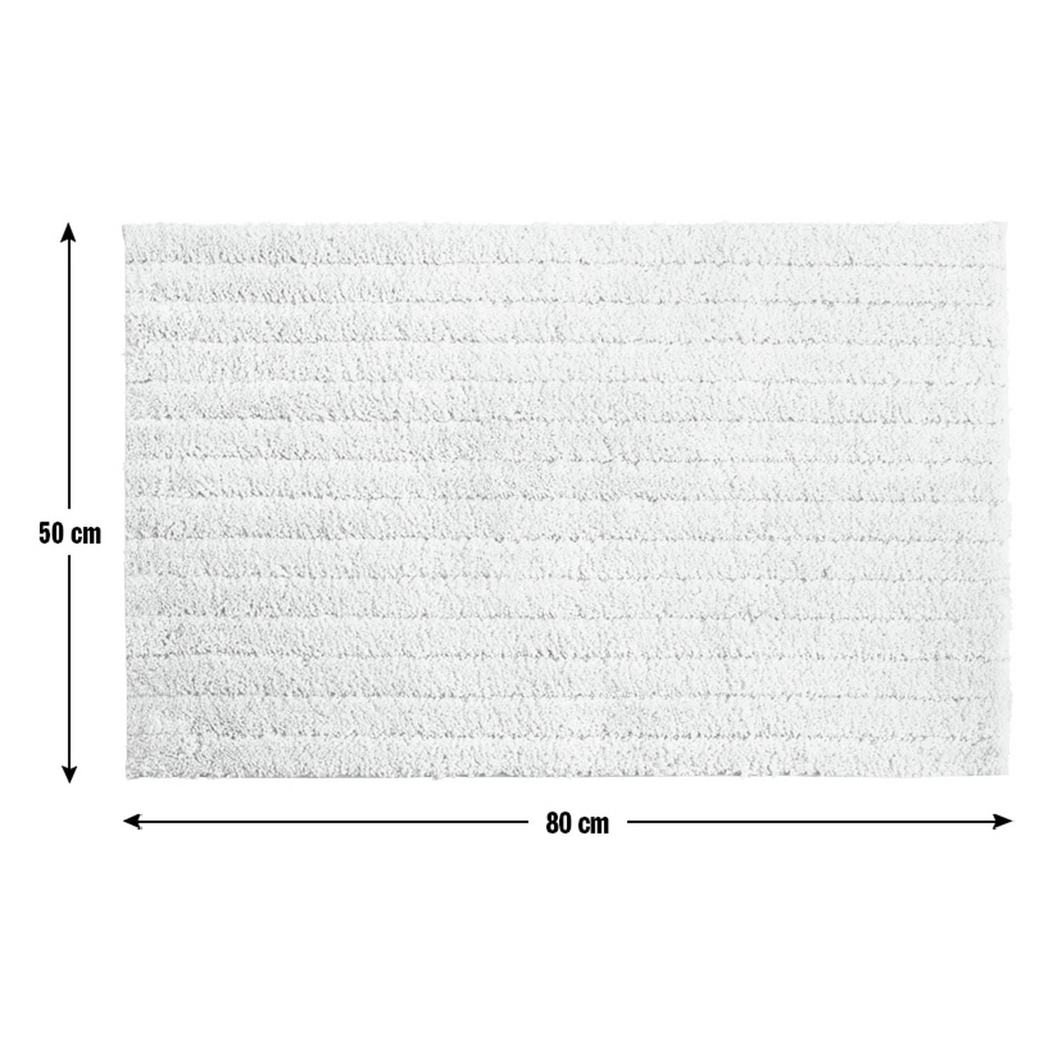 Habitat Supersoft Quick Dry Bath Mat - White