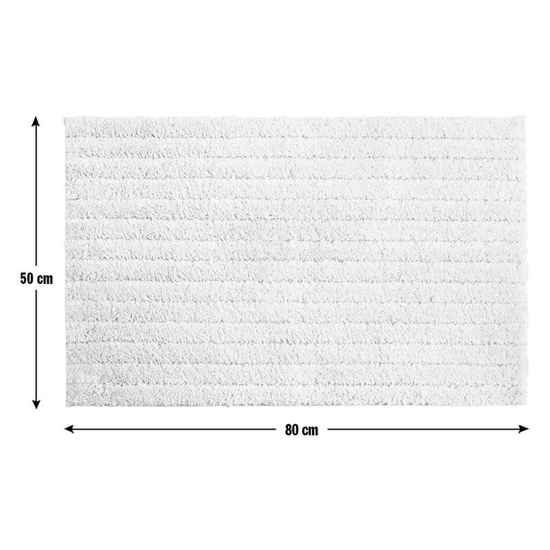 Habitat Supersoft Quick Dry Bath Mat - White