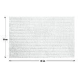 Habitat Supersoft Quick Dry Bath Mat - White