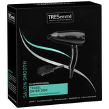 TRESemme folding travel hair dryer (British brand)