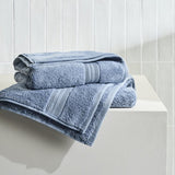Habitat Egyptian cotton hand towels Rustic Blue - British product