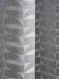 Curtina grey velvet geometric lined curtains 167x137cm, imported from the UK