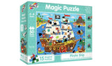 Galt Toys Pirate Ship 50 Piece Magic Puzzle