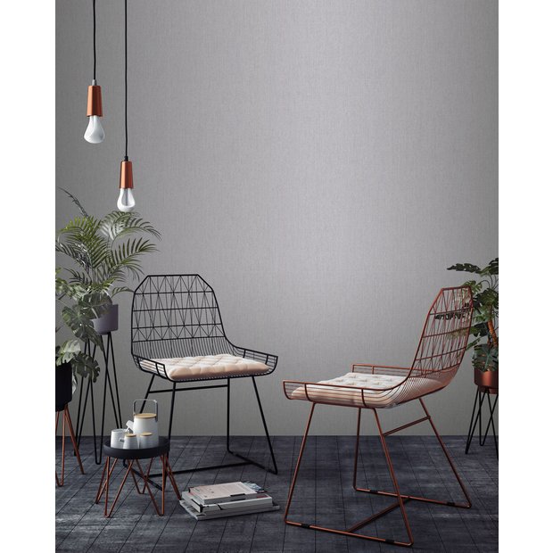 Superfresco Calico Grey wallpaper 50cm x 10m (British brand)
