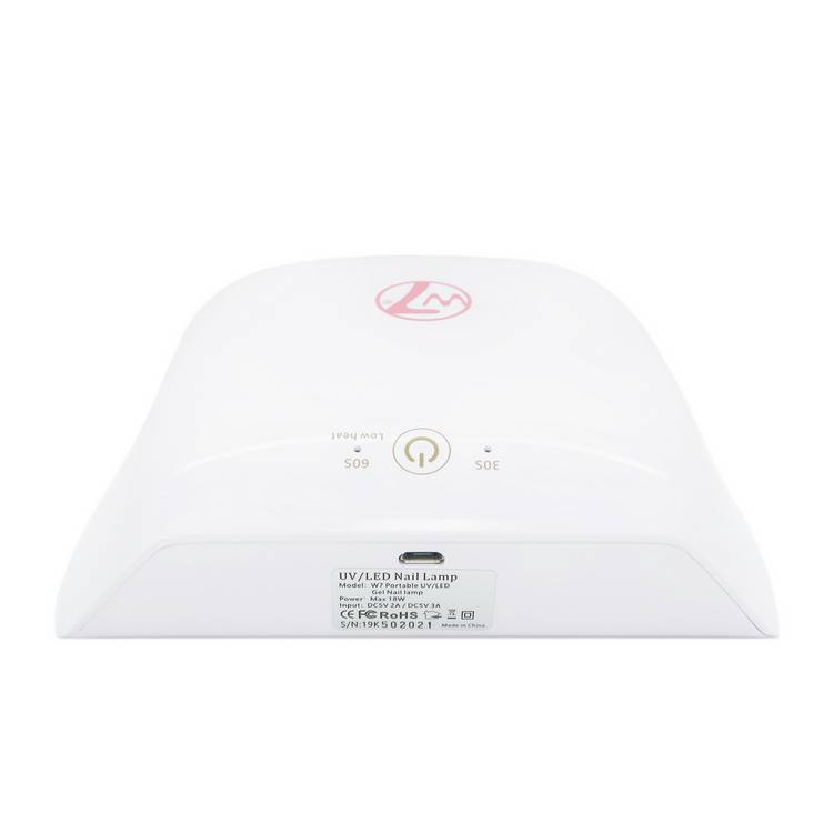 W7 portable UV LED gel nail lamp, imported from the UK