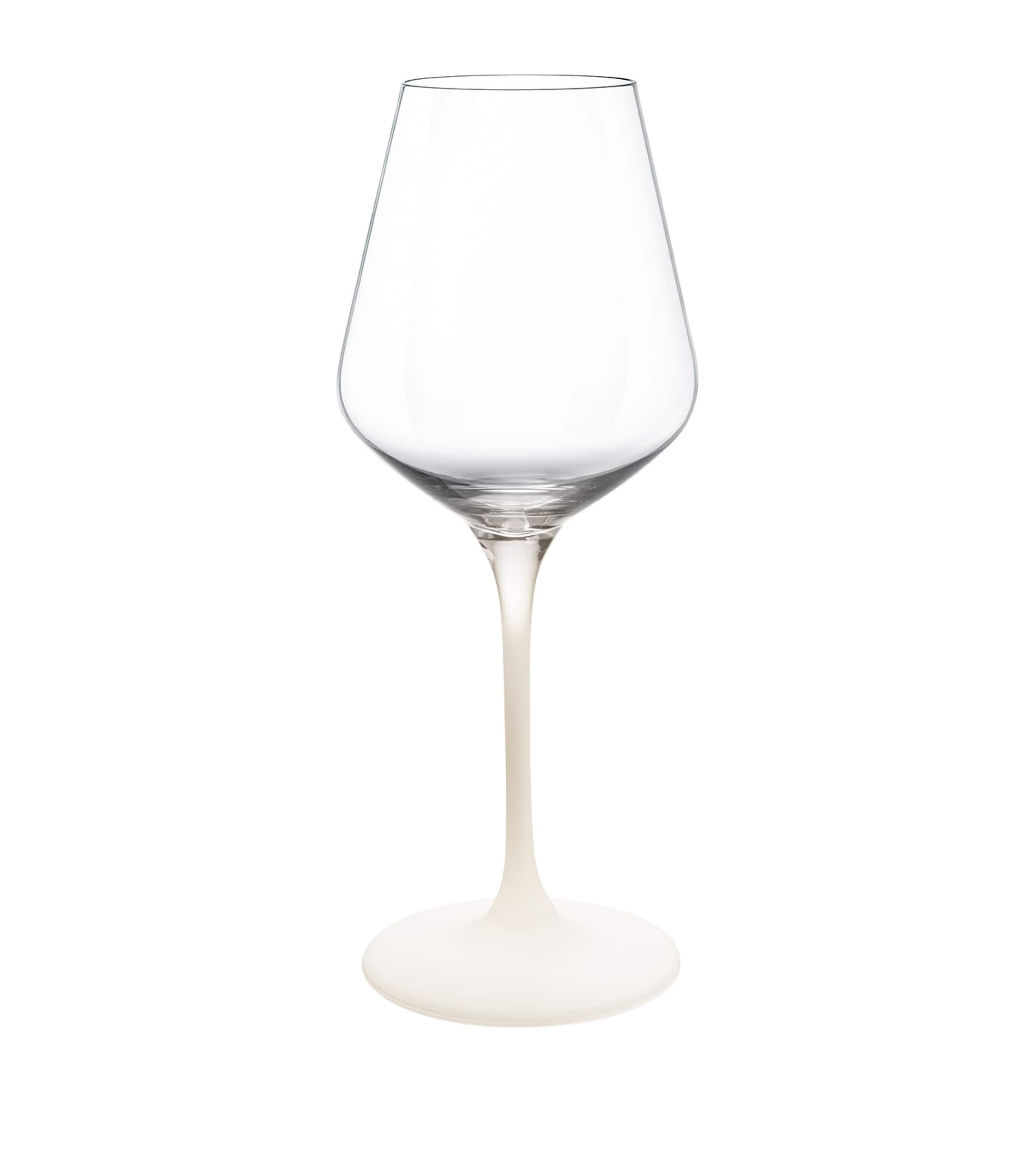 Villeroy & Boch Manufacture Rock white wine glasses 410ml (British brand)