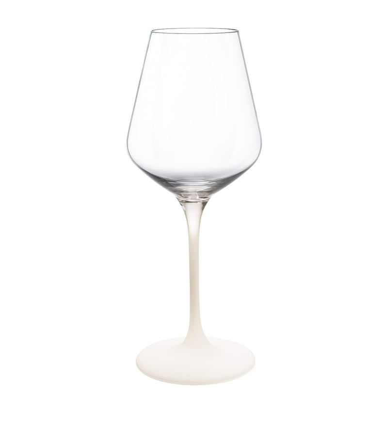 Villeroy & Boch Manufacture Rock white wine glasses 410ml (British brand)