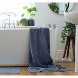 Habitat Egyptian cotton bath towel rustic blue, UK version